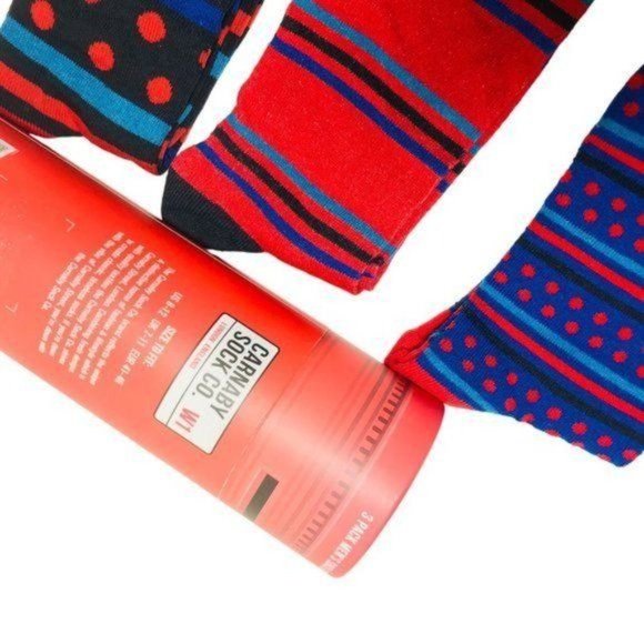 CARNABY SOCK CO London 3 Pack Men's Sock Gift Set Size 8-12 - Picture 5 of 6